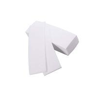 Healifty 240 pièces Papier de Dépilation Non Tissé Épais pour Cire Épilation Corps et Visage Bandes Cire Chaude Épilatoire Doux et Résistant Peau Sensible