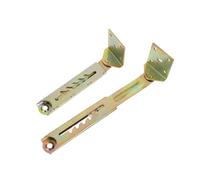 Healifty 2pcs Charnières Robustes en Acier pour Lit de Beauté Réglable, Mécanisme de Levage Solide et Ajustement Rapide, pour Spa et DIY