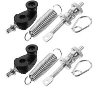 Healifty 2pcs Pédale à Ressort Métallique à Came pour Batterie Professionnelle, Facile à Installer et Flexible, Accessoire Tambour pour Percussion en Métal