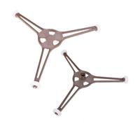 Healifty 2pièce Lot De Supports Plateau Tournant Verre Micro-ondes Support Verre Micro-ondes Pour Remplaçable Facile à Installer Et Sécurisé Pour Micro-ondes Domestiques