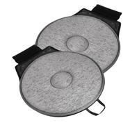 Healifty 2pièces Coussin Pivotant Pour Siège Auto Lot Pour Voiture Antidérapant Et Confortable Pour Adultes Et Personnes Âgées