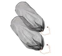 Healifty 2Pièces de Rangement Maille à Cordon Multifonction pour Camping Voyage et Organisation de Jouets et Plus Capacité