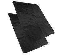 Healifty 2pièces Housse De Siège Auto Longue Durée Étanche Et Anti-Huile pour Banquette Arrière Tapis De pour Animaux Oxford