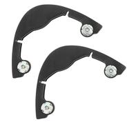 Healifty 2pièces Protection de Skateboard Caoutchouc Bande Anti-Collision pour Planche de Longboard Pare-Chocs de Skate Lot