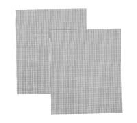 Healifty 2pièces Tapis de Cuisson Maille Résistante Chaleur pour Barbecue Extérieur Lot de Antiadhésifs Lavables et Réutilisables pour Viandes Poissons et Légumes