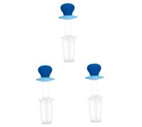 Healifty 3 Pièces Bébé Médicament Chargeur Enfant Boissons Pompe À Essence Distributeur D'Alcool Distributeur D'Alimentation Pour Bébé Sucette Prématuré Hakaa Distributeur De Pressage
