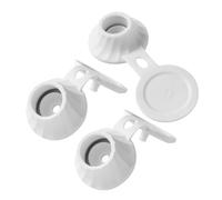 Healifty 3 pièces Bouchons de Remplacement Étanches pour Bouteilles de Shampooing Lot de Bouchons Inversés pour Gel et Condiments pour de Produit