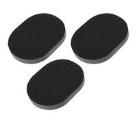 Healifty 3 pièces Éponge de Nettoyage Visage Cellulose Végétale Activée Au de Bambou Exfoliation Douce Contrôle de Huile Lot de Épaisses et Faciles à Tenir pour Pores Épurés et Nettoyage