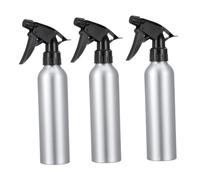 Healifty 3 Pièces Flacon Pulvérisateur en Alliage D'aluminium 250ml Réutilisable pour Plantes et Fleurs Poignée Ergonomique Multi-usages pour Jardinage et Cuisson
