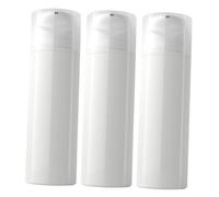 Healifty 3 pièces Flacons Voyage Pompe Vide Pompe Distributeur Émulsion Bouteille Vide Maquillage Portable pour Soins Peau Lotion