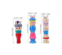 Healifty 3 pièces Kit de Poupées Bois pour Tressage de Fils Outil de Tricotage Garçon Fille Manuel Activité Créative pour Développer Motricité et Imagination Bricolage Couleur Aléatoire