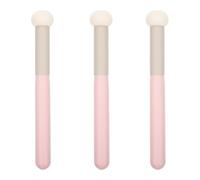 Healifty 3 pièces Pinceaux Correcteurs Éponge Maquillage Portable Applicateurs Fond de Teint Doux et Pratiques pour Femmes Manche Long Confortable Usage Sec et Humide