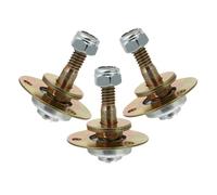 Healifty 3 Pièces Roulements pour Chaise à Bascule Fer Plaqué Accessoires de Quincaillerie Robustes pour Réparation et Entretien de Mobilier