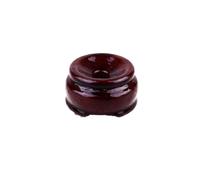 Healifty 3 Pièces Socle à Boule de Cristal en Bois Vintage, Support Rond