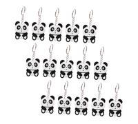 Healifty 30 pièces Lot de Porte-clés Panda Mignons Pendentifs Décoratifs Légers pour Sac Trousseau et Souvenirs Pratiques