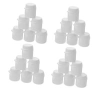 Healifty 30pièces Bouchons De Dentifrice Plastique à Clapet Visser Étui De Voyage pour Tube De Dentifrice Petit Et Léger