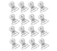 Healifty 36 Épingles à Cheveux Spirales Torsadées Perle Blanche Accessoires pour Chignon de Mariée Pinces à Cheveux pour Mariage et Cérémonie Maintien Ferme Lot de 36 Pièces