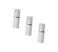 Healifty 3pièces Flacons à Pompe Sous Vide Lot Pour Lotion Et Maquillage Contenant Cosmétique Vide Avec Bouchon Pression Et Sûr Pour Remplissage Facile