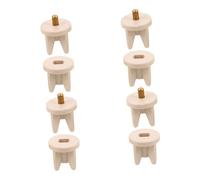 Healifty 4 Paires Bouchons Extrémité pour Stores Enrouleurs de Remplacement pour Intérieur et Extérieur Adaptées Aux Fenêtres et
