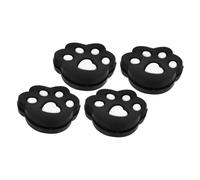 Healifty 4 pièces Amortisseurs de Vibrations pour Raquette de Tennis Silicone Absorbeurs de Chocs Léger et Portable Accessoires Anti-Vibration pour Joueurs de Tennis