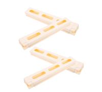 Healifty 4 pièces Boîte de Rangement Domino Clips Accessoires pour Train de Dominos Mécanisme Automatique Créatif pour Garçons et Favorise la Créativité Jeu Éducatif