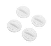 Healifty 4 Pièces Bouchon De Vidange Congélateur Bouchons à Vis De Remplacement Caps Stoppers Réfrigérateur Remplacement Blanche Plastique