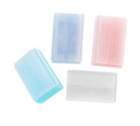 Healifty 4 Pièces Brosse Sensorielle Double Face pour Garçon et Filles en Éponge Douce et Pp, Réutilisable pour Bain, Aide au Développement Sensoriel et Soin Corporel