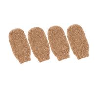 Healifty 4 pièces de Bain Exfoliants de Ramie pour Massage Corporel de Portables pour Gommage et Nettoyage Du Corps