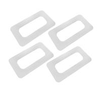 Healifty 4 Pièces Patch de Renfort PVC pour Boîtier Aileron de Sup Adaptateur pour Emplacement de Dérive de Planche de Surf et Paddleboard Renforcement Solide et Compatible Kayak