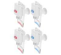 Healifty 4 Pièces Robinet Distributeur D'eau Potable Verrouillage Garçon et Filles, Fonction Chaude et Froide, Plastique Solide pour Maison et Bureau, Compatible Carafe et Récipient