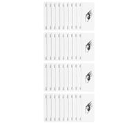 Healifty 4 pièces Support de Palette à Faux Cils Acrylique avec Motif Camélia Plateau Stable pour Extension et Greffe de Cils Outil Professionnel pour Salons et Usage Domestique