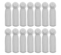 Healifty 40 Étiquettes Antivol Rigides pour Vêtements et Accessoires, Système de Sécurité Sonore Magnétique, Gris Clair, Lot de 40 Pièces, pour Commerce de Détail et Magasins de Mode