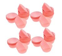 Healifty 400 Pièces Caissettes Cupcake Papier Greaseproof Caissettes Jetables pour Muffins Cupcakes et Truffes Adaptées Anniversaires Mariage et