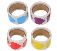 Healifty 400 pièces Lot de Autocollants Bronzage Forme Cœur Perforés Adhésifs pour Corps Accessoires Art Corporel pour Bronzage Cabine et Plage