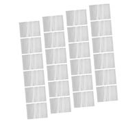 Healifty 40pièces Protège Cahier Transparent Imperméable Pochette pour Agenda Couverture de Protection pour Manuel Scolaire et Document