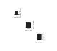 Healifty 45 Bouchons de Valve de Climatisation Automobile en Plastique Kit 45 Pièces Étanchéité Renforcée pour Systèmes Ac Protection Anti-Poussière et Humidité Compatible