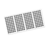 Healifty 4feuilles Film Réfléchissant pour Marquage de Points Compatible avec Dispositif de Numérisation Facile à Poser Retirer