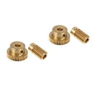 Healifty 4pièces Accessoires De Remplacement pour avec Petite Module Dents Roue Dentée Et Vis pour Transmission