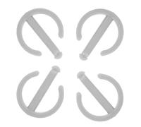 Healifty 4pièces Boucle Antidérapante Plastique pour Rail De Balançoire Connecteur De Sécurité pour Cadre De Balançoire De Rechange pour Aire De Jeux