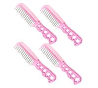 Healifty 4pièces Peigne Acier pour Perruques Lot de Brosses pour Cheveux de Poupée Outil de Coiffure pour Perruque