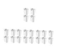 Healifty 5 Ensembles Boîte De Rangement Murale pour Télécommandes Universelles Organiseur pour Maison Salle De Bain Cuisine Chambre Design Mural Gain De Place 4 Pièces * 5