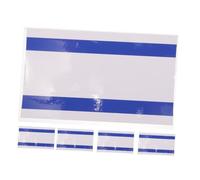 Healifty 5 Pièces Drapeau d'Israël Sticker autocollant national véhicule drapeaux israéliens pour camions drapeau de la fenêtre de la voiture l'animal de compagnie