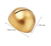 Healifty 5 Pièces Lot de Supports Cartes de Table Doré Rond Porte-numéros Cursif pour Mariage Réception Anniversaire Décoration Élégante et Stable