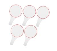 Healifty 5 pièces Lot de Tableaux de Score Effaçables à Sec Simple Face Tableaux Blancs Portables pour Notation Jury et Enchères Accessoires Magasin et Événements Sportifs
