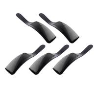 Healifty 5 pièces Peigne de Coupe Courbé Ergonomique pour Hommes Peigne Plat Ultra-fin Résistant et Flexible pour Coiffure Courte Usage Professionnel et Domestique