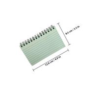 Healifty 5 Pièces Petit Carnet à Spirale Détachable, Papier et Plastique