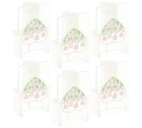 Healifty 5 Pièces Protège-câble Joli Motif Tulipe Gaine de Câble de Données TPU Simple à Installer Protège de L'effilochage pour Cable USB et Ordinateurs