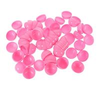 Healifty 50 Boules de Tombola Ouvrables 4 CM en Plastique pour Fournitures de Jeu et Activités Récréatives Adaptées aux Fêtes et Tirages au Sort