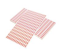 Healifty 50 feuilles Autocollants Flèches Autoadhésifs Sécurisés Indicateurs Directionnels pour Surface Lisse Ceramique