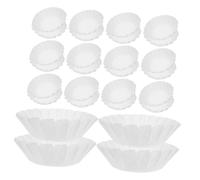 Healifty 50 pièces Basque Cake Greaseproof Paper Liners Non Stick Oil Resistant Baking Sheets For Desserts Kitchen Baking Supplies Small Cake Wrappers